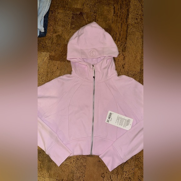 lululemon athletica Sweaters - Lululemon Full Zip Cropped Scuba